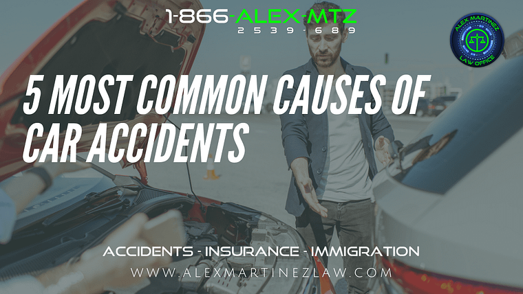 5 most Common Causes of Car Accidents